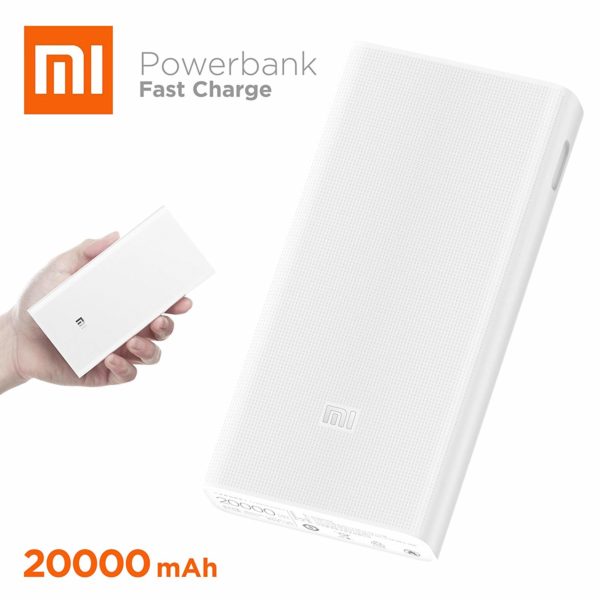 20000mAh Mi Power Bank 2C White