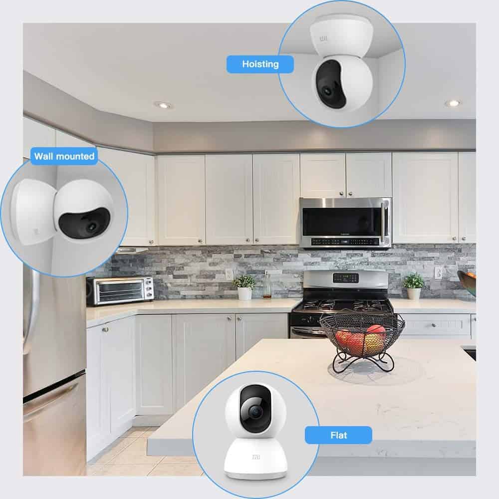 Xiaomi Mi 360° Home Security Camera 1080P L Full HD Picture L AI Powered Motion Detection L Infrared Night Vision | 360° Panorama | Talk Back Feature (2-Way Audio) – DAILY DEALS 365 - View #7