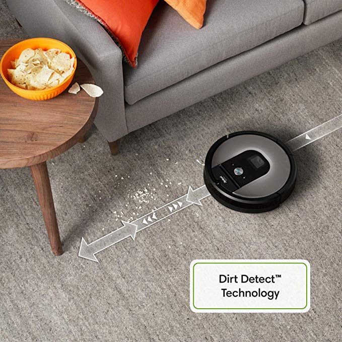 Roomba 900 Series Dirt Detect Technology