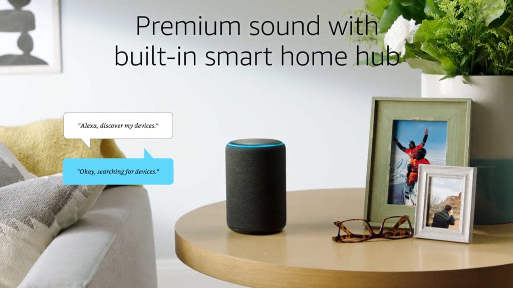 All-new Echo Plus (2nd Generation) - Premium sound with built-in smart home  hub 