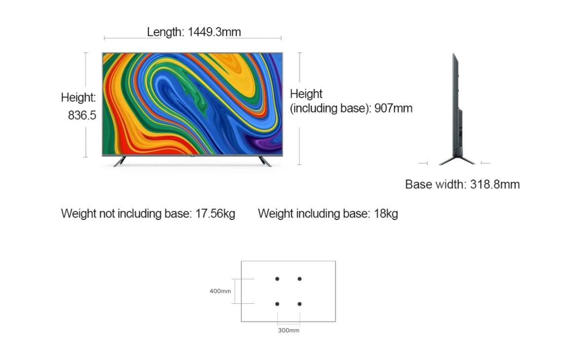 Mi Tv 4s 65 10