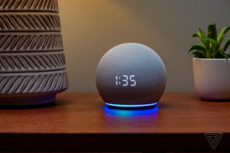 Amazon Echo Dot 4th Gen Smart speaker with Clock and Alexa OhMyMi