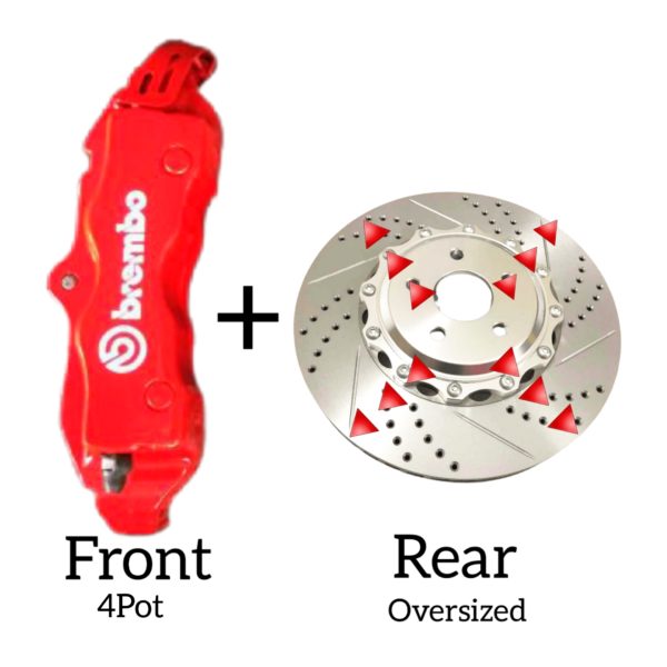 brembo front4 rear xl