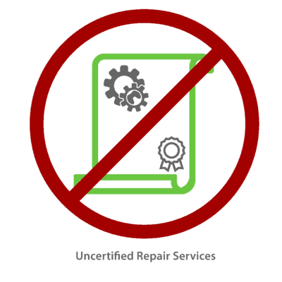 Uncertified Repair Services