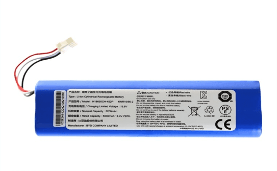 roidmi eve plus/eva accessories lithium battery rechargeable battery original